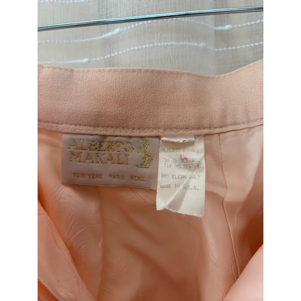 Women's Alberto Makali Peach Pant Suit Size 6